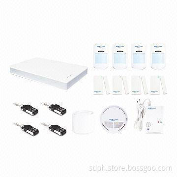 Intelligent Auto-dial Wireless Security GSM Alarm System with CE, RoHS and PAHS Marks